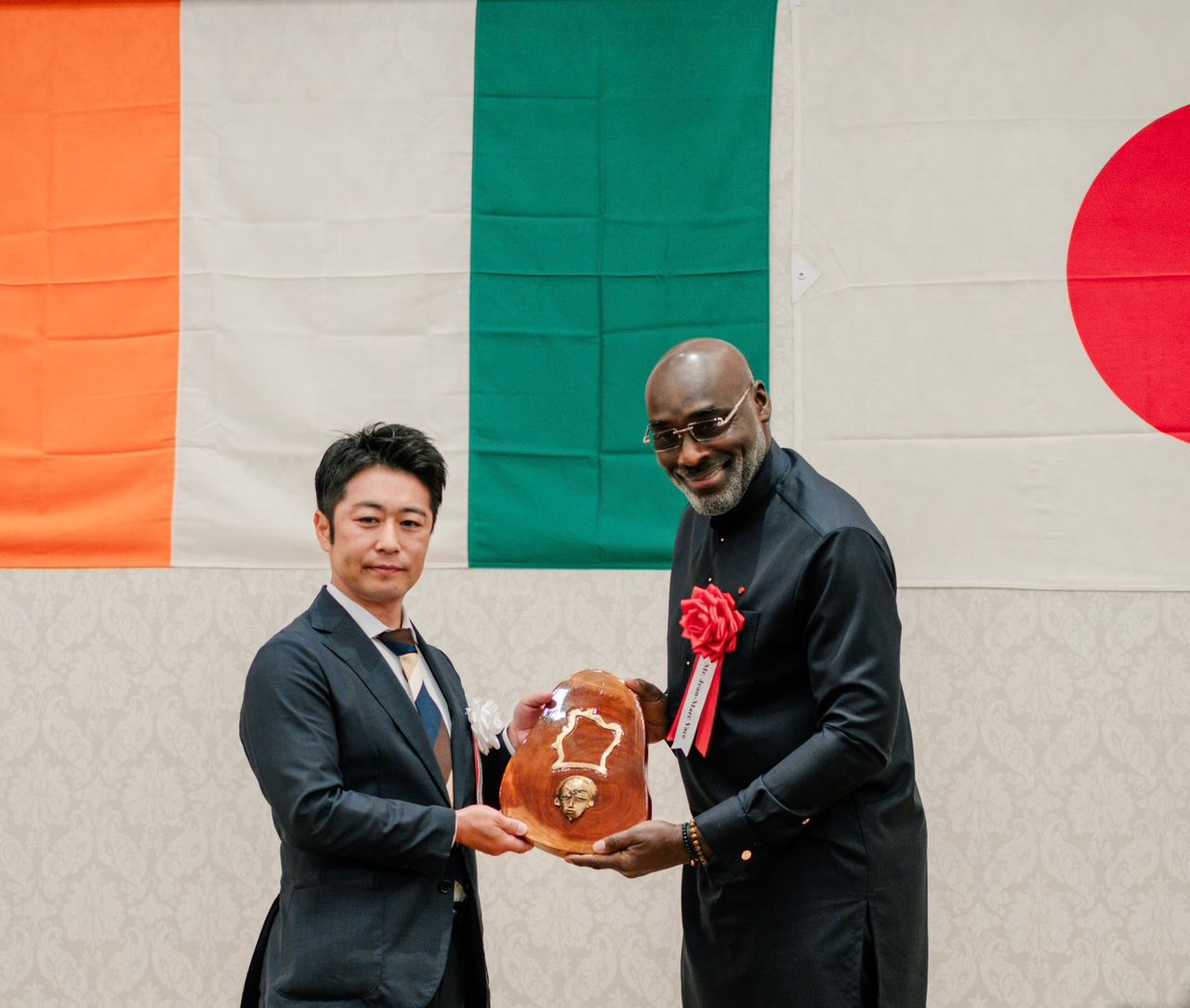 Cérémonie de nomination et de livraison du Côte d'ivoire express, un navire d'excellence qui s’ajoute a la flotte de la compagnie fruitiere - photo 11